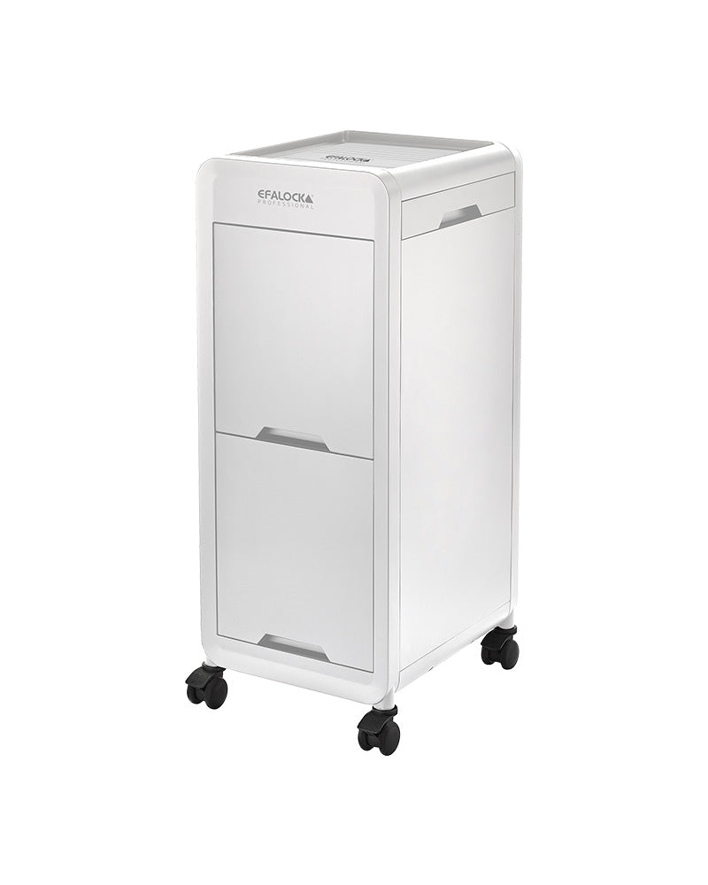 eNOBILE - White trolley with lock